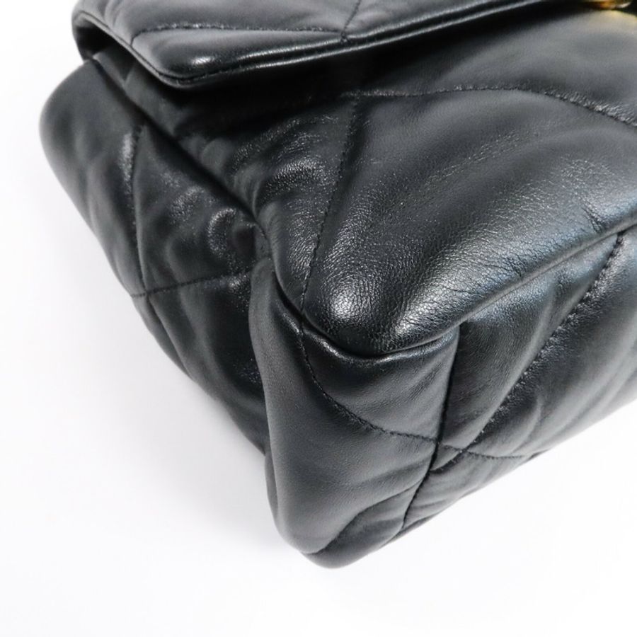 CHANEL 羊皮皮革Chanel 19 Medium手挽肩背兩用袋-10