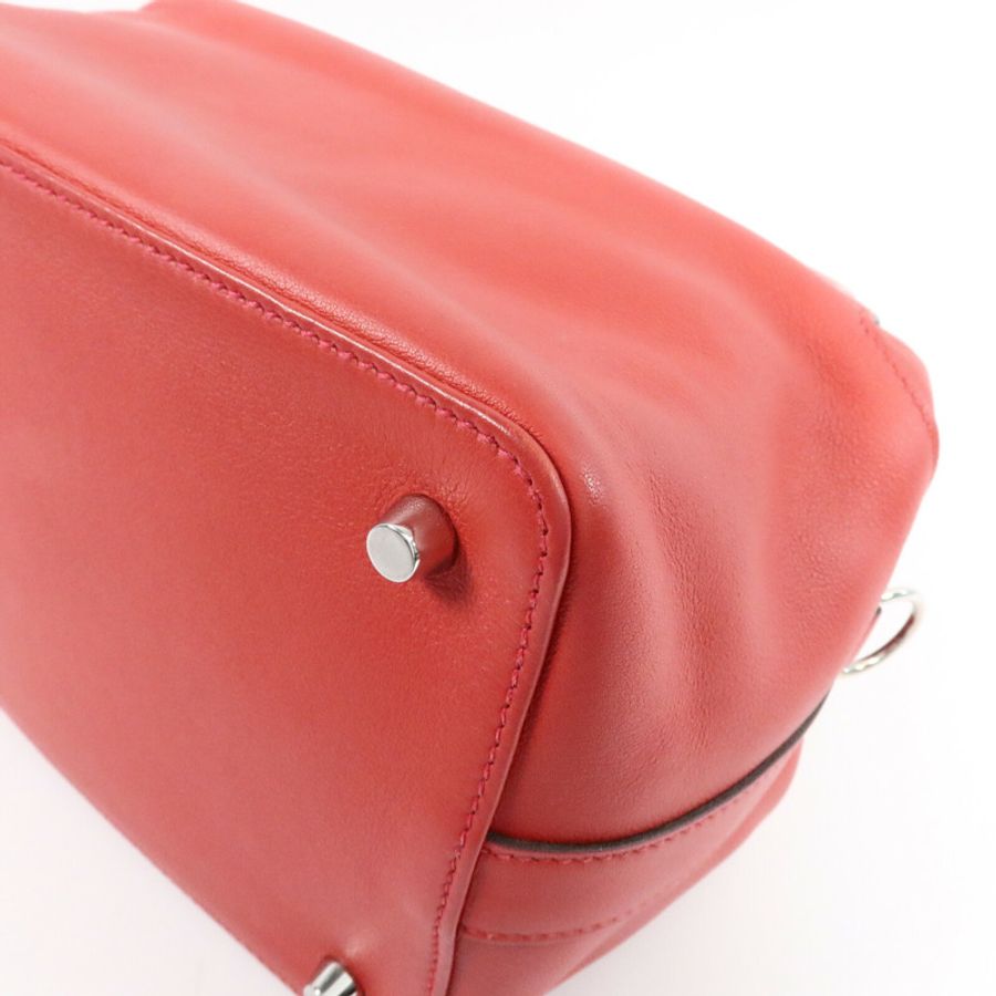 HERMES Swift皮革Tool Box 20手挽肩背兩用袋Vermillion-8