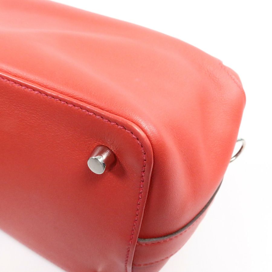 HERMES Swift皮革Tool Box 20手挽肩背兩用袋Vermillion-10