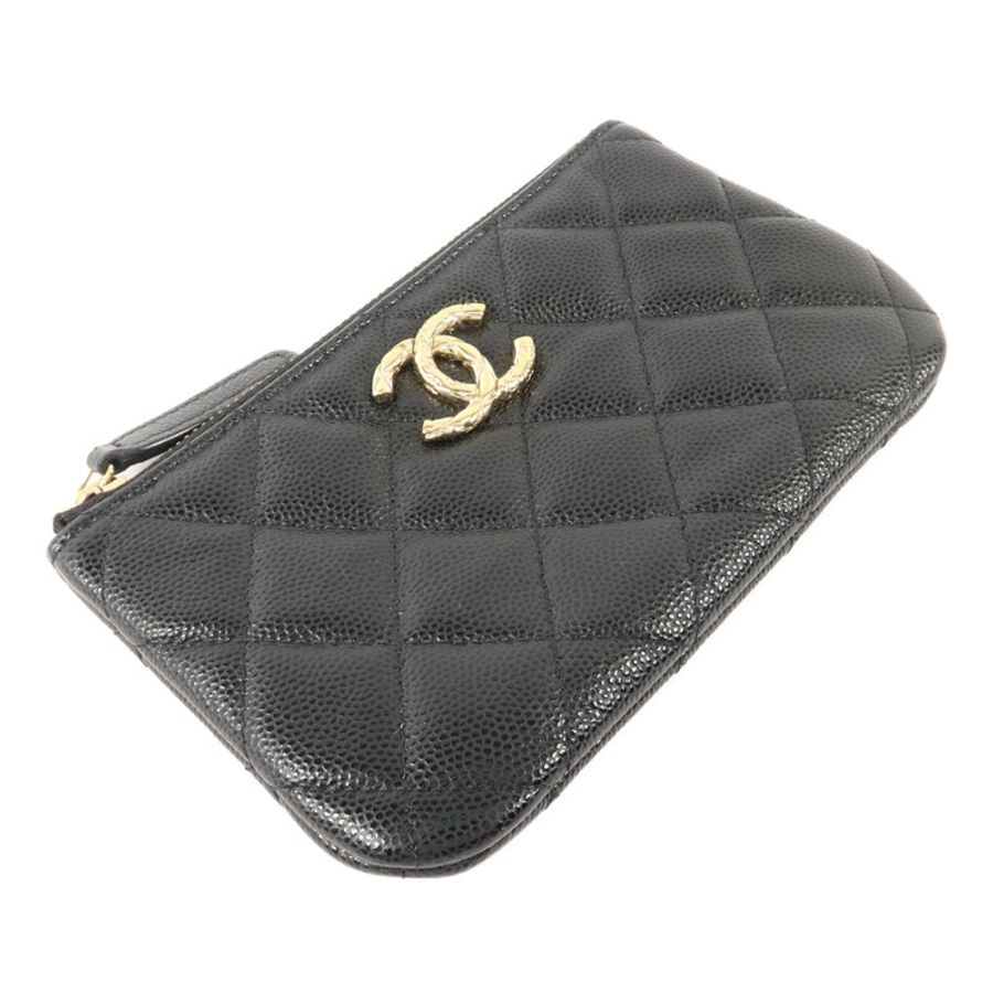 CHANEL 牛皮皮革Coin Case零錢包-2