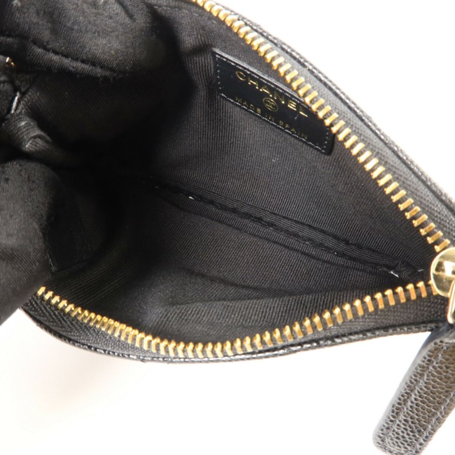 CHANEL 牛皮皮革Coin Case零錢包-4