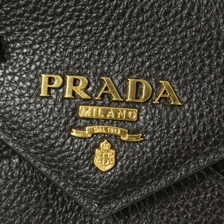 PRADA 牛皮皮革Pouch Wallet長錢包-7