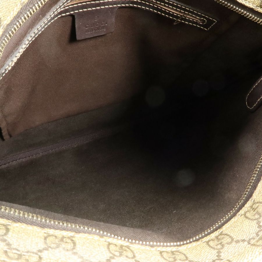 GUCCI 塗層帆布Shoulder Bag肩背袋-4