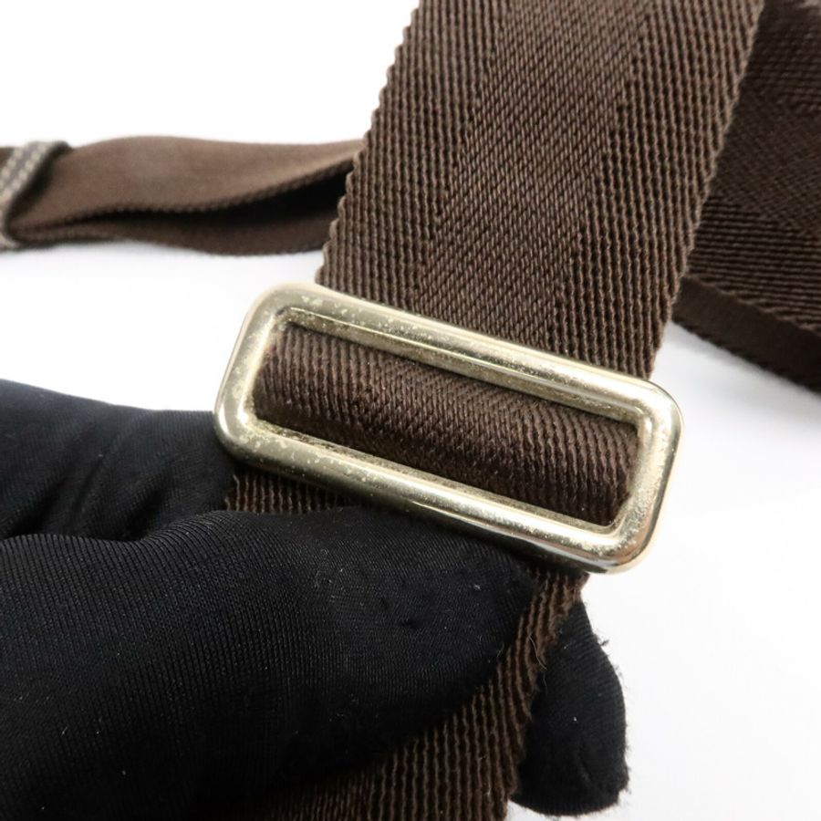 GUCCI 塗層帆布Shoulder Bag肩背袋-12