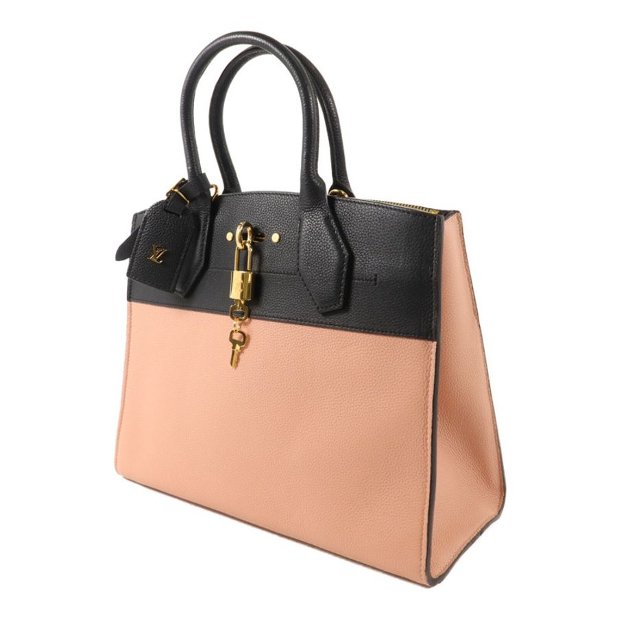 LOUIS VUITTON Taurillon City Steamer PM手挽肩背兩用袋-2