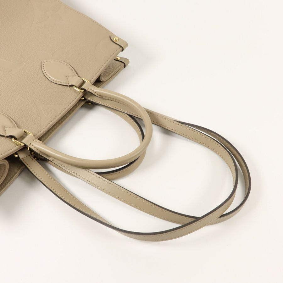 LOUIS VUITTON Monogram Empreinte On The Go MM金扣手挽肩背兩用袋-6