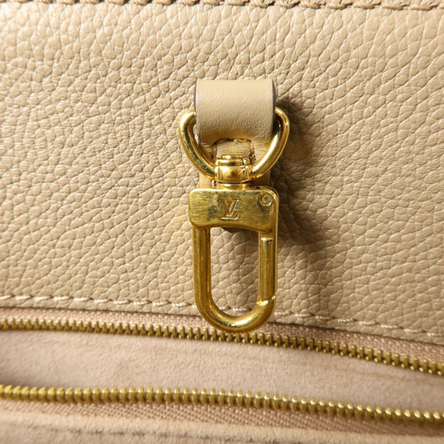 LOUIS VUITTON Monogram Empreinte On The Go MM金扣手挽肩背兩用袋-7