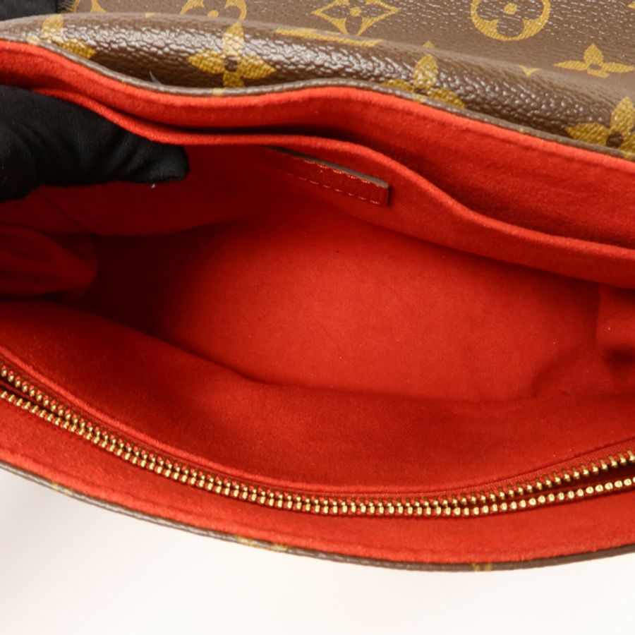 LOUIS VUITTON Monogram Saint Placide金扣肩背袋-4
