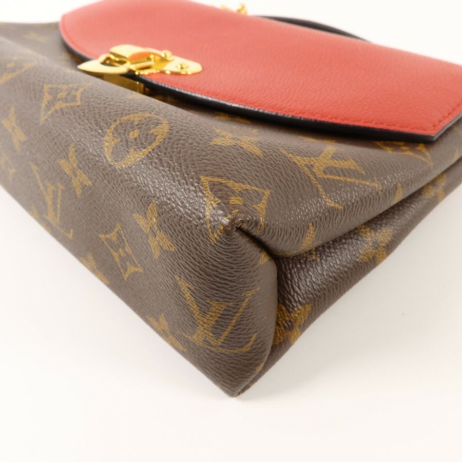 LOUIS VUITTON Monogram Saint Placide金扣肩背袋-10