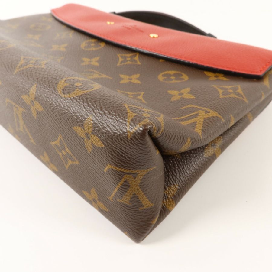 LOUIS VUITTON Monogram Saint Placide金扣肩背袋-12