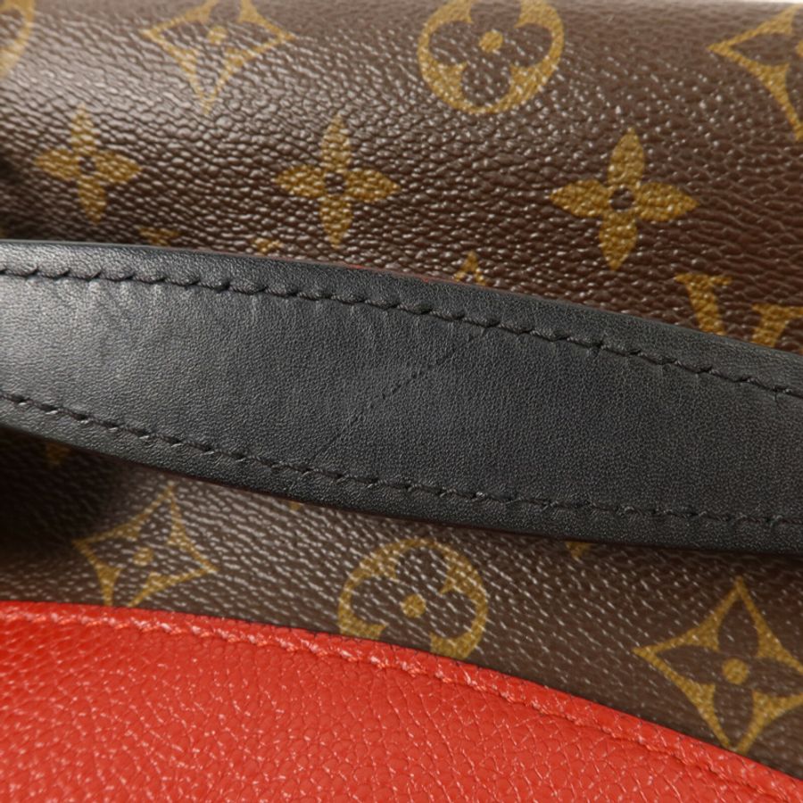 LOUIS VUITTON Monogram Saint Placide金扣肩背袋-16