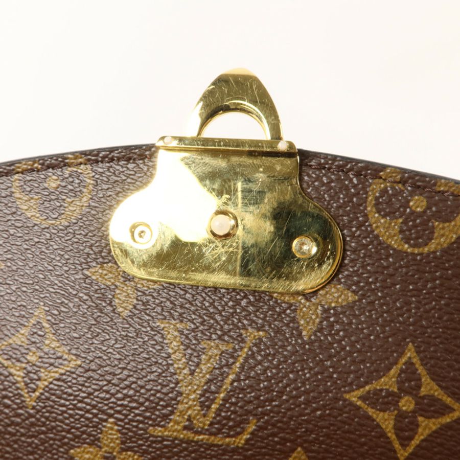 LOUIS VUITTON Monogram Saint Placide金扣肩背袋-17