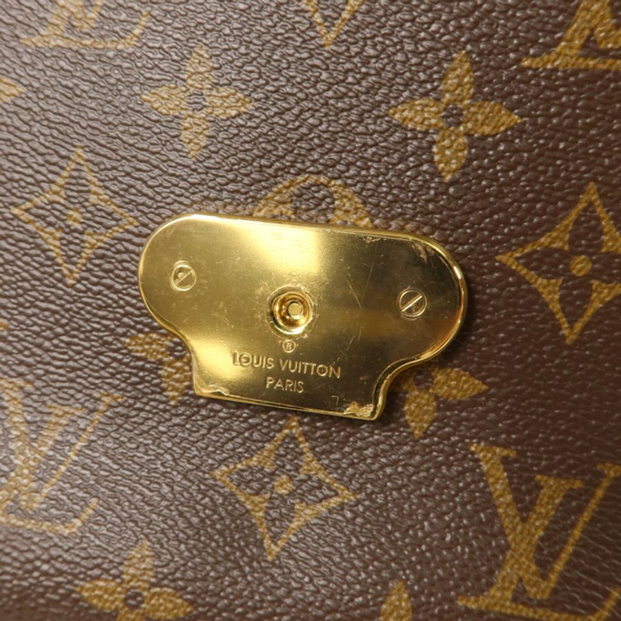 LOUIS VUITTON Monogram Saint Placide金扣肩背袋-18