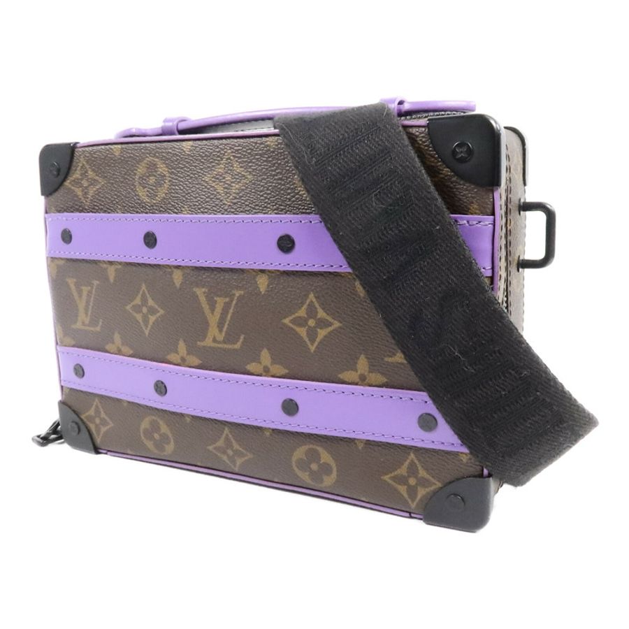 LOUIS VUITTON Monogram Macassar Handle Soft Trunk肩背袋-2