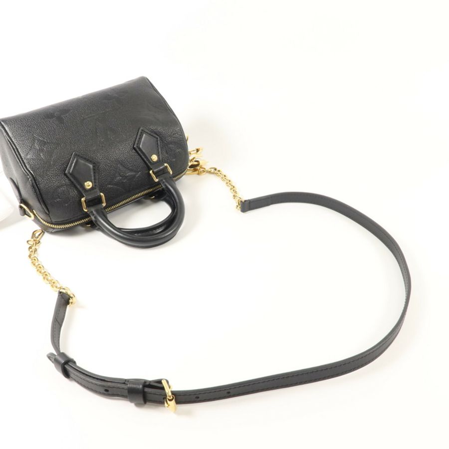 LOUIS VUITTON Monogram Empreinte Speedy Bandouliere 20手挽肩背兩用袋-6