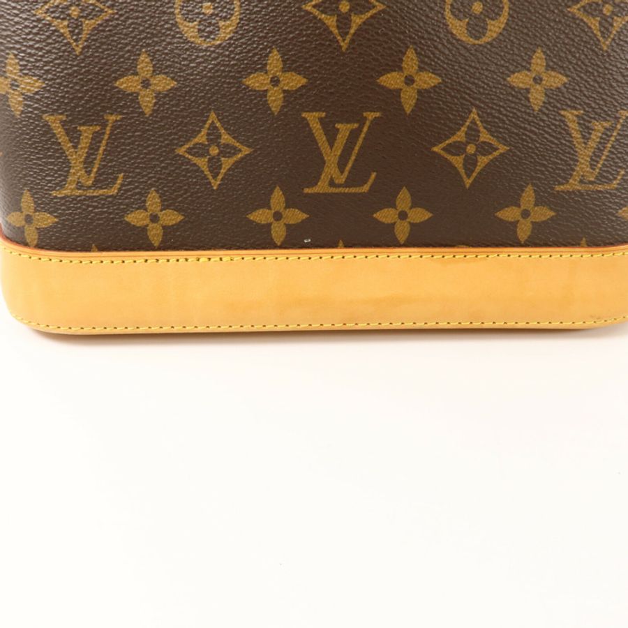 LOUIS VUITTON Monogram Alma BB金扣手挽肩背兩用袋-15