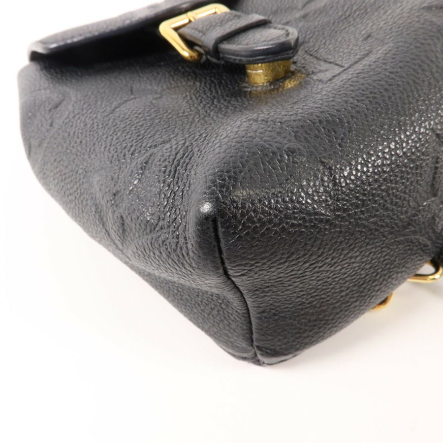 LOUIS VUITTON Monogram Empreinte Tiny Backpack金扣背包-10
