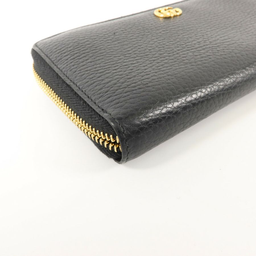 GUCCI 牛皮皮革Long Round Wallet長錢包-10