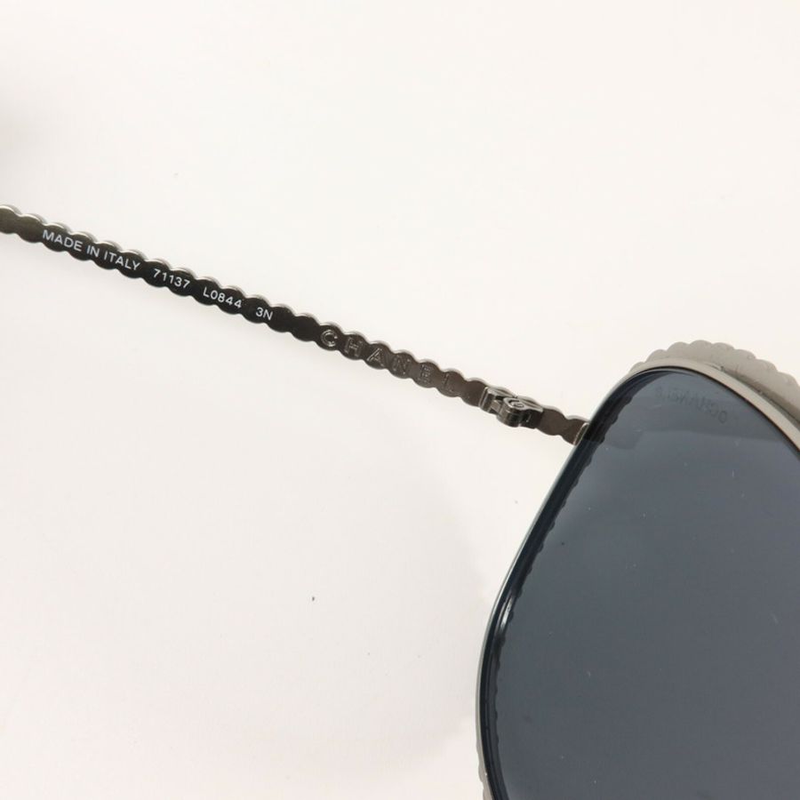 CHANEL PVC/金屬Sunglasses太陽眼鏡-10