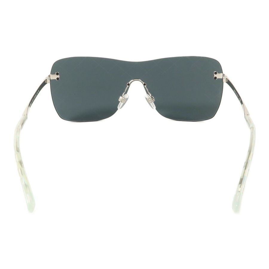 CHANEL PVC/金屬Runway Shield Sunglass太陽眼鏡-2