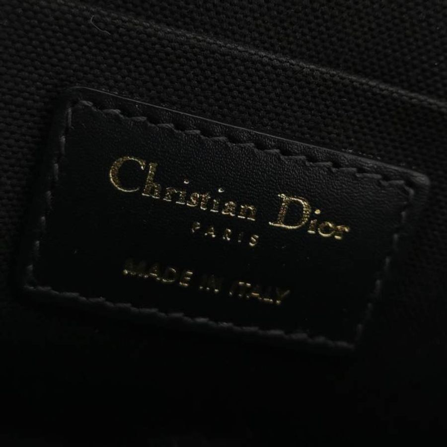 Dior 30 Montaigne蒙田包迷你牛皮帆布Oblique老花CD標誌斜背包單肩包-7
