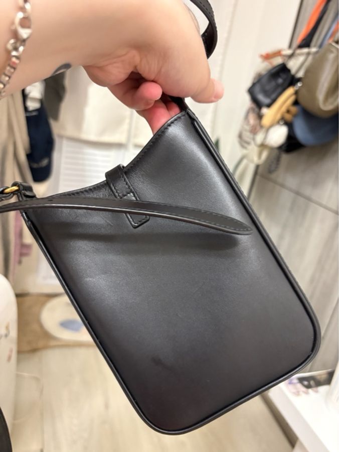 Saint Laurent Le 5 À 7系列 金色YSL 金屬勾扣 二手 附原廠盒子/防塵袋-3