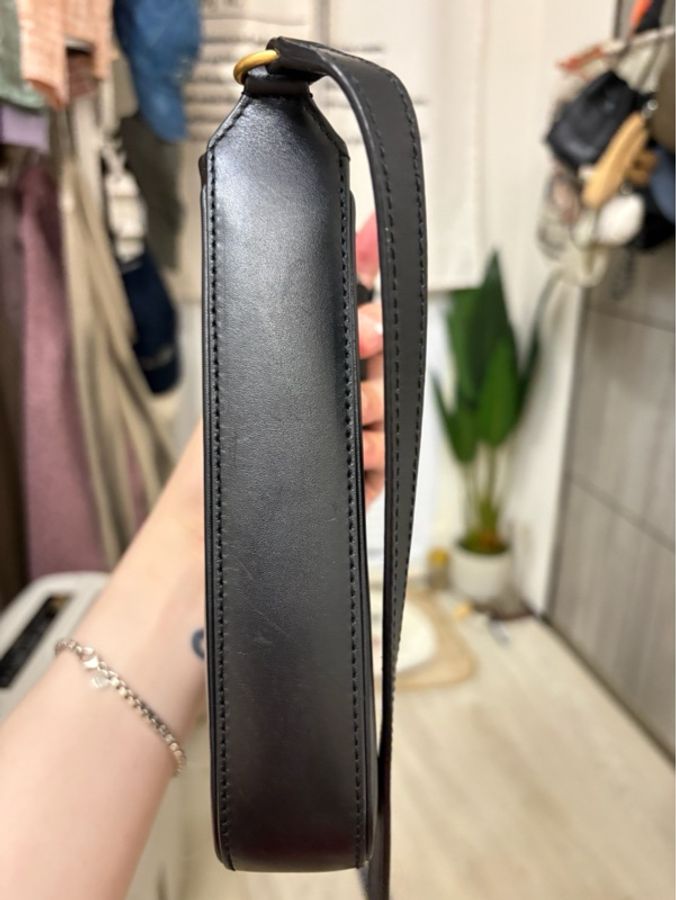 Saint Laurent Le 5 À 7系列 金色YSL 金屬勾扣 二手 附原廠盒子/防塵袋-16
