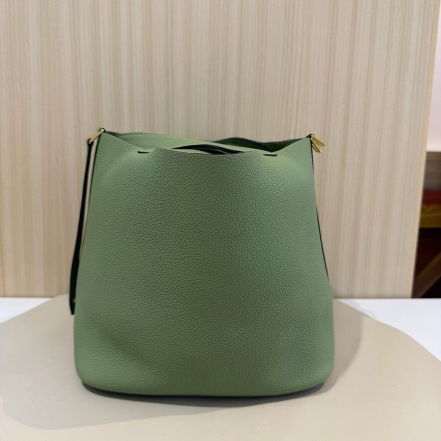 🥑Hermes 愛馬仕 Picotin22 菜籃子手提包 tc皮 牛油果綠 金扣-1