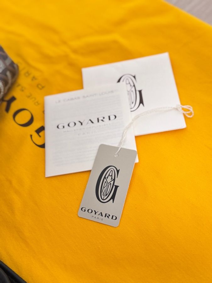 極極新 Goyard PM 子母托特包 黑色-3