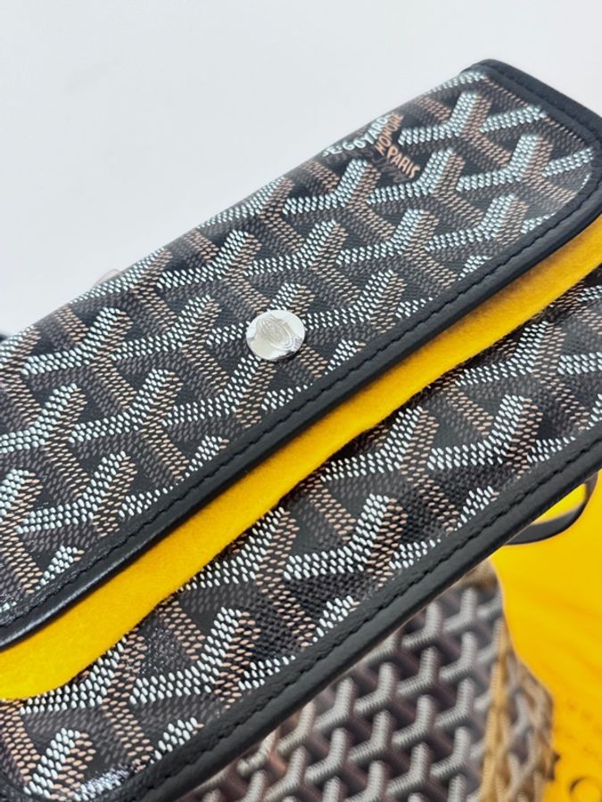 極極新 Goyard PM 子母托特包 黑色-19
