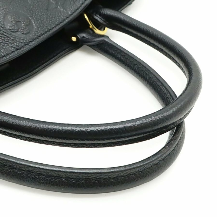 LOUIS VUITTON 路易威登 Monogram Empreinte Montaigne GM 手提包 托特包 單肩黑色 M41069-4