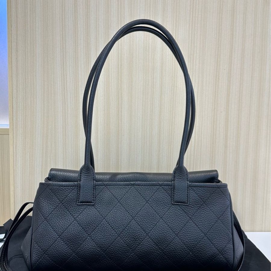 Chanel26S 新款黑金牛皮法棍包 本季最火爆熱門的包王,-4