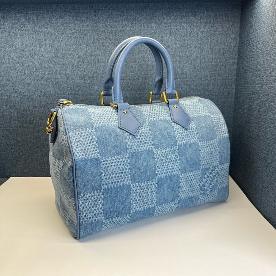 Louis Vuitton路易威登棋盤格speedy30,99新閒置-1