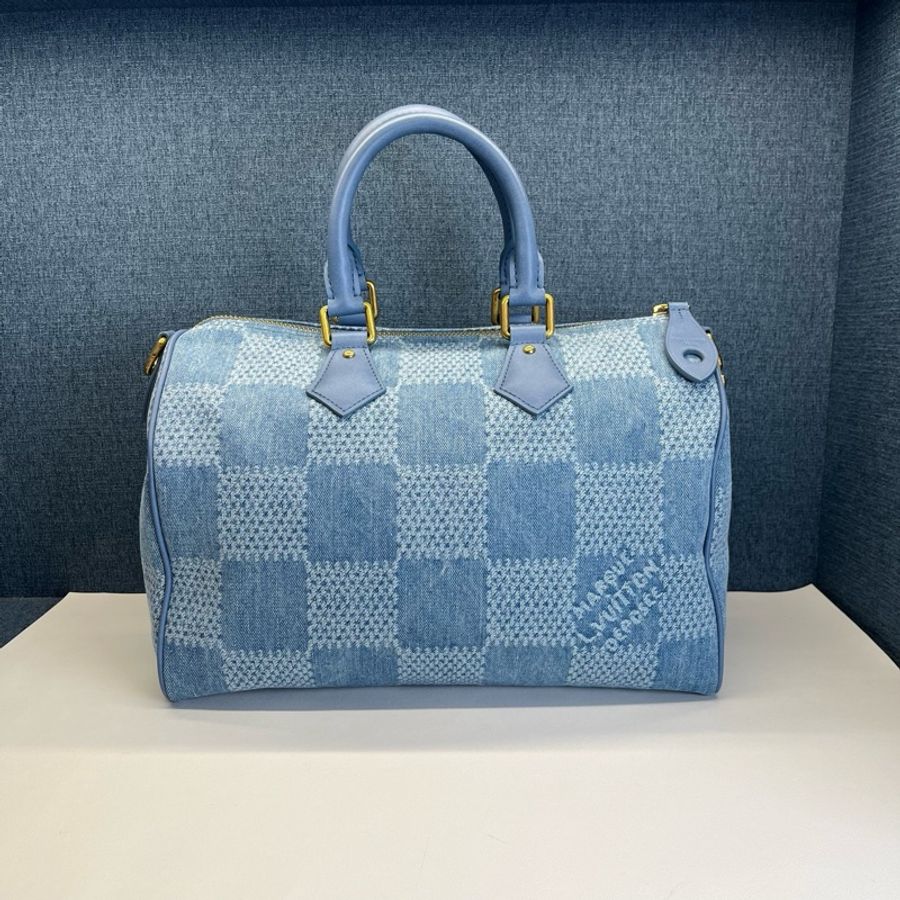 Louis Vuitton路易威登棋盤格speedy30,99新閒置-3