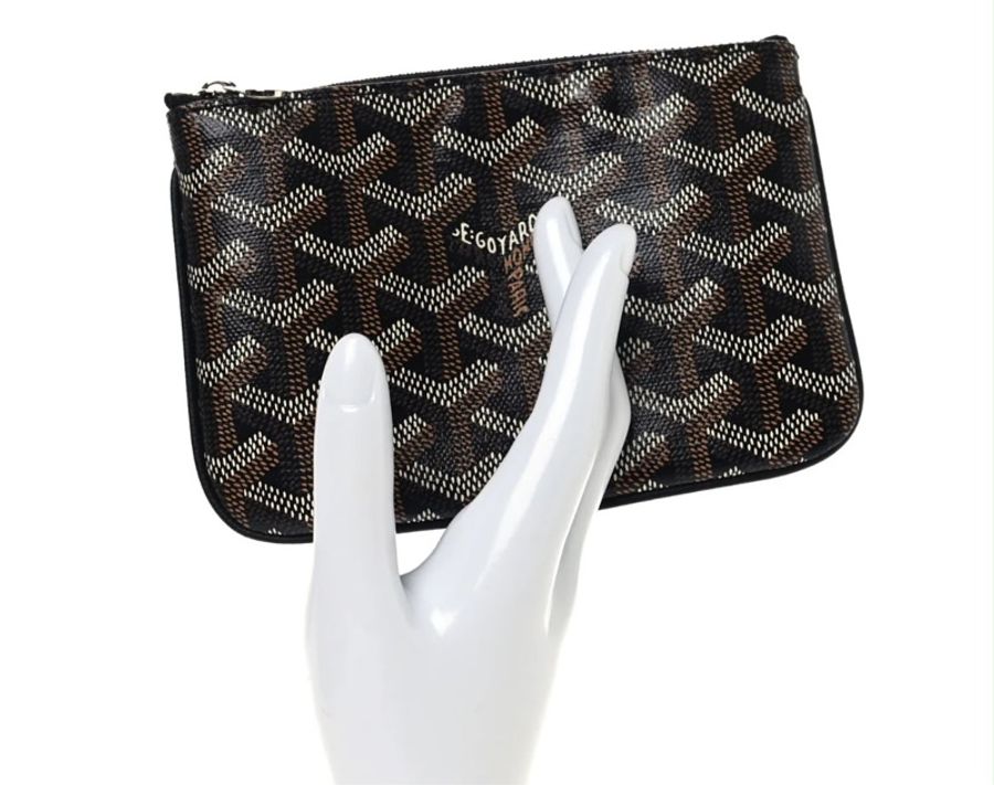 GOYARD 高雅德 經典滿版帆布拉鍊零錢-1