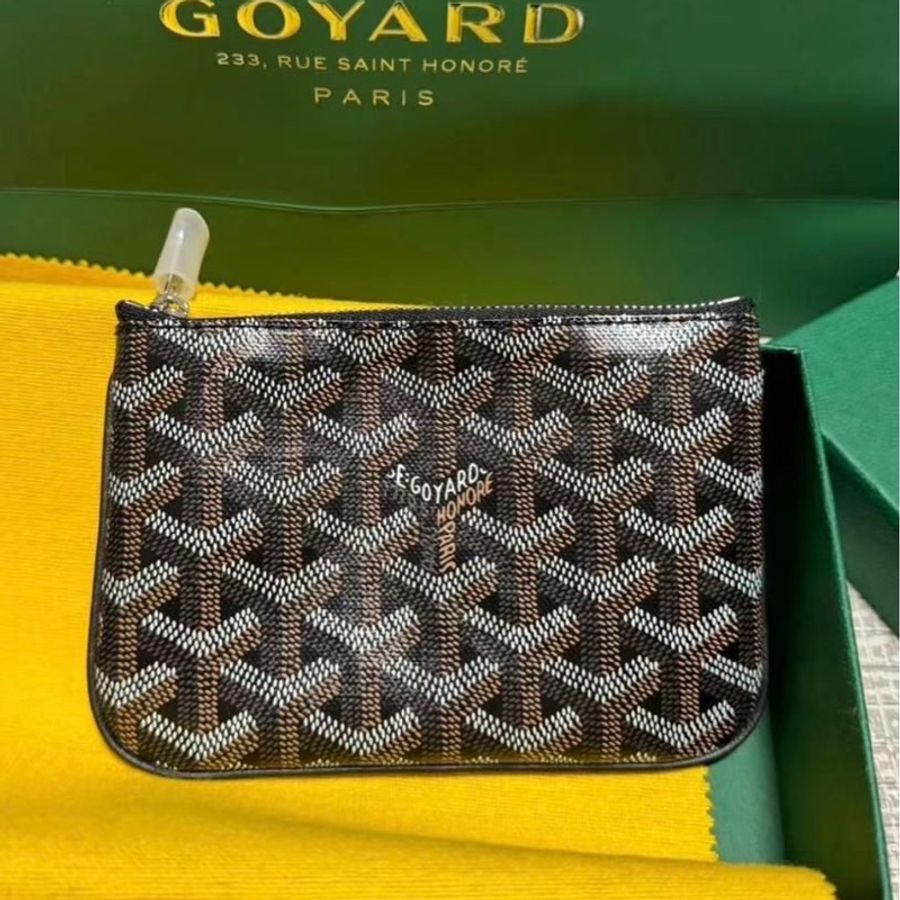 GOYARD 高雅德 經典滿版帆布拉鍊零錢-8
