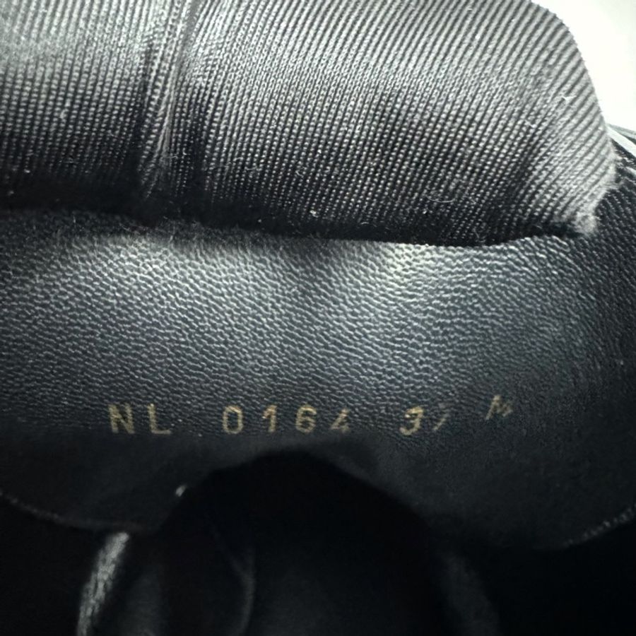 LV路易威登 Louis Vuitton 黑色拉鍊女款短靴馬丁靴4cm 37碼99新-7