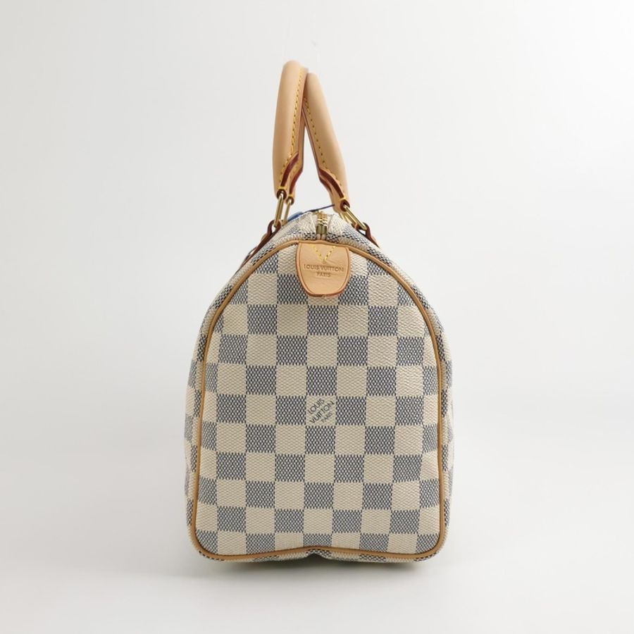 Louis Vuitton (LV) Speedy25棋盘格手提包-2