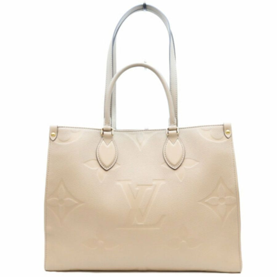 路易威登 M45607 Monogram Empreinte OnTheGo 中型手提包,Tourtrere(灰色),女士手提包-0
