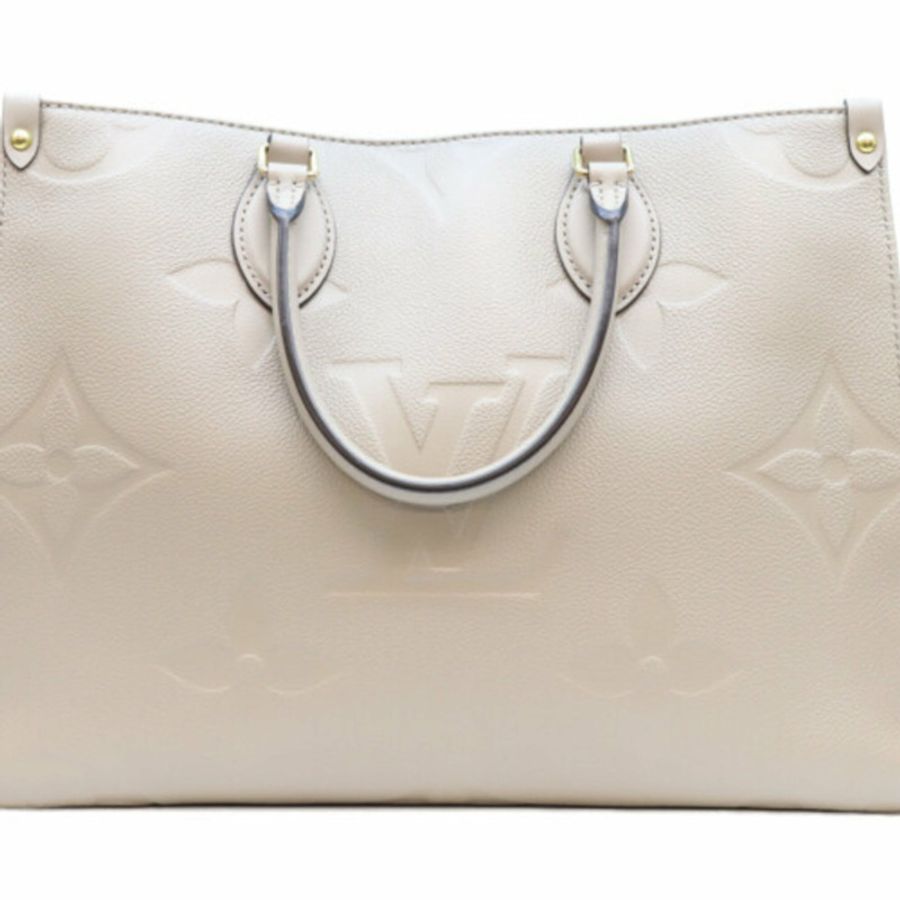 路易威登 M45607 Monogram Empreinte OnTheGo 中型手提包,Tourtrere(灰色),女士手提包-2