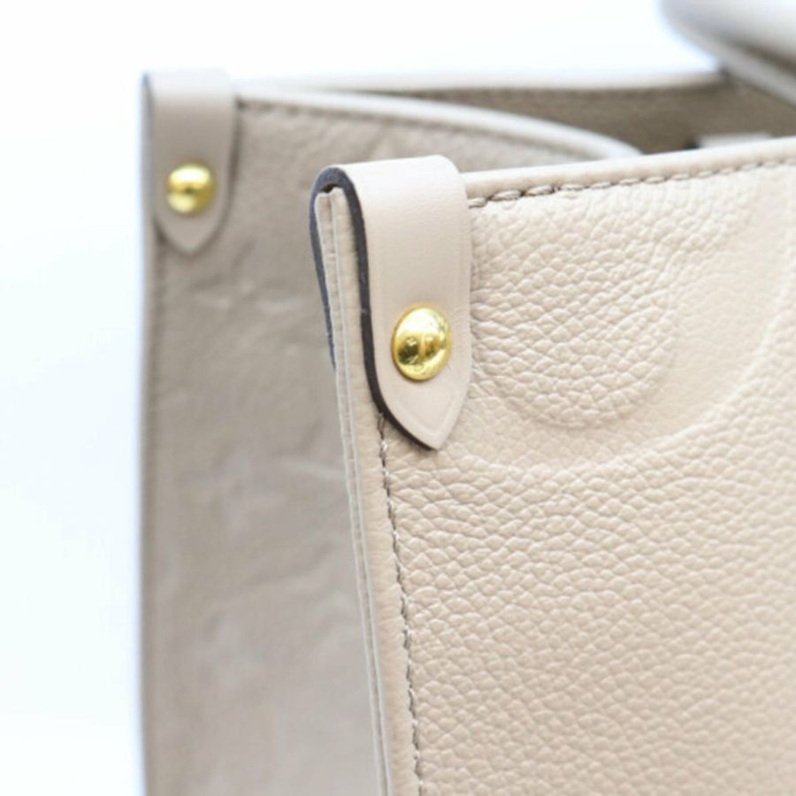 路易威登 M45607 Monogram Empreinte OnTheGo 中型手提包,Tourtrere(灰色),女士手提包-7