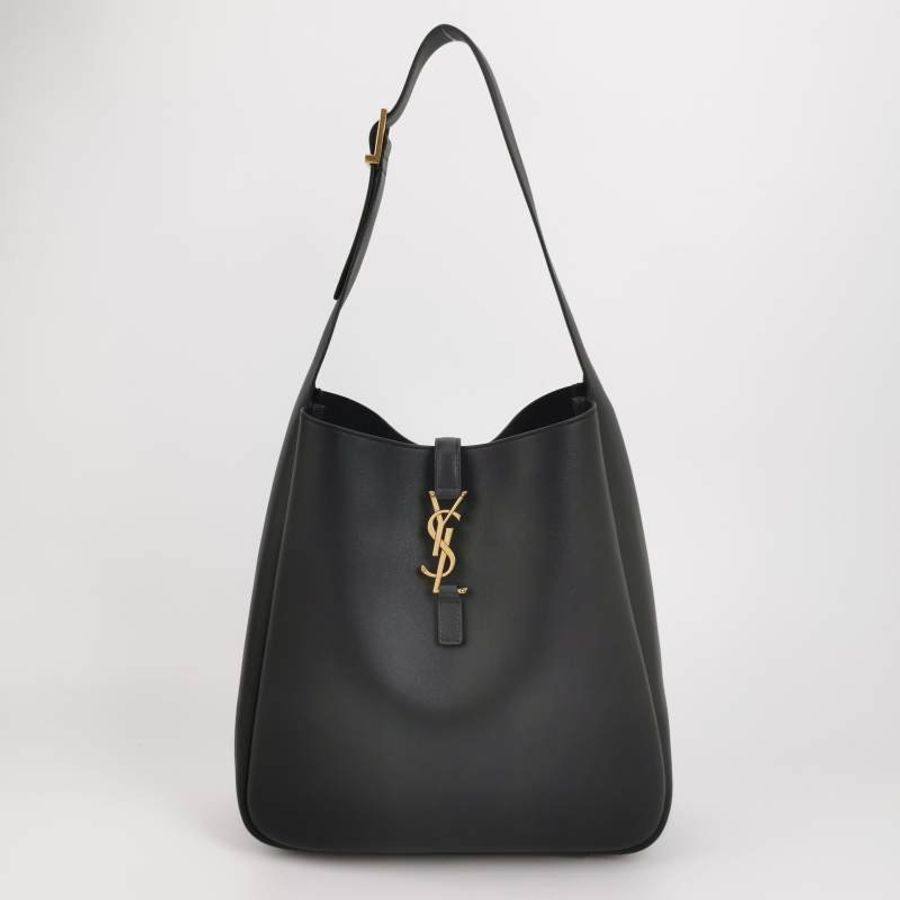 Saint Laurent LE 5 À 7大牛皮純色YSL標誌子母包單肩包-8