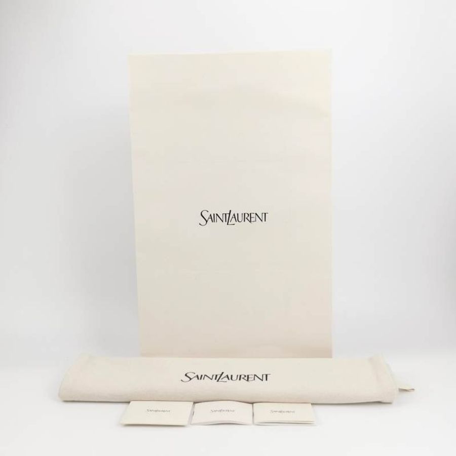 Saint Laurent LE 5 À 7大牛皮純色YSL標誌子母包單肩包-9