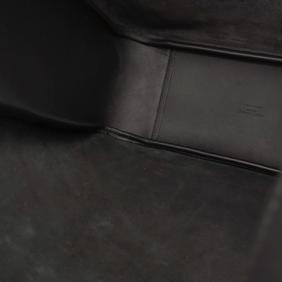 Saint Laurent LE 5 À 7大牛皮純色YSL標誌子母包單肩包-10