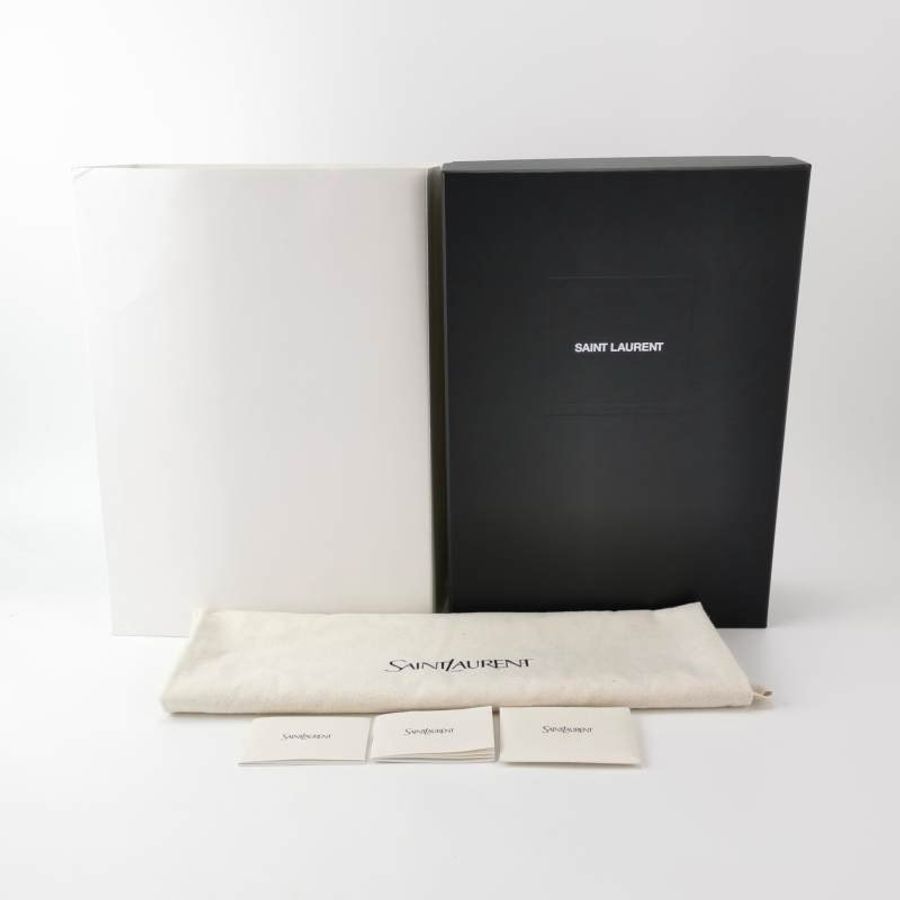 Saint Laurent LE 5 À 7小號牛皮純色YSL標誌子母包單肩包-8