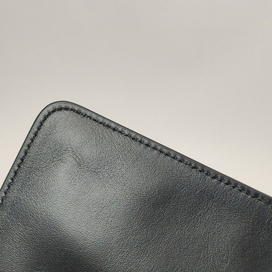 Saint Laurent LE 5 À 7小號牛皮純色YSL標誌子母包單肩包-10