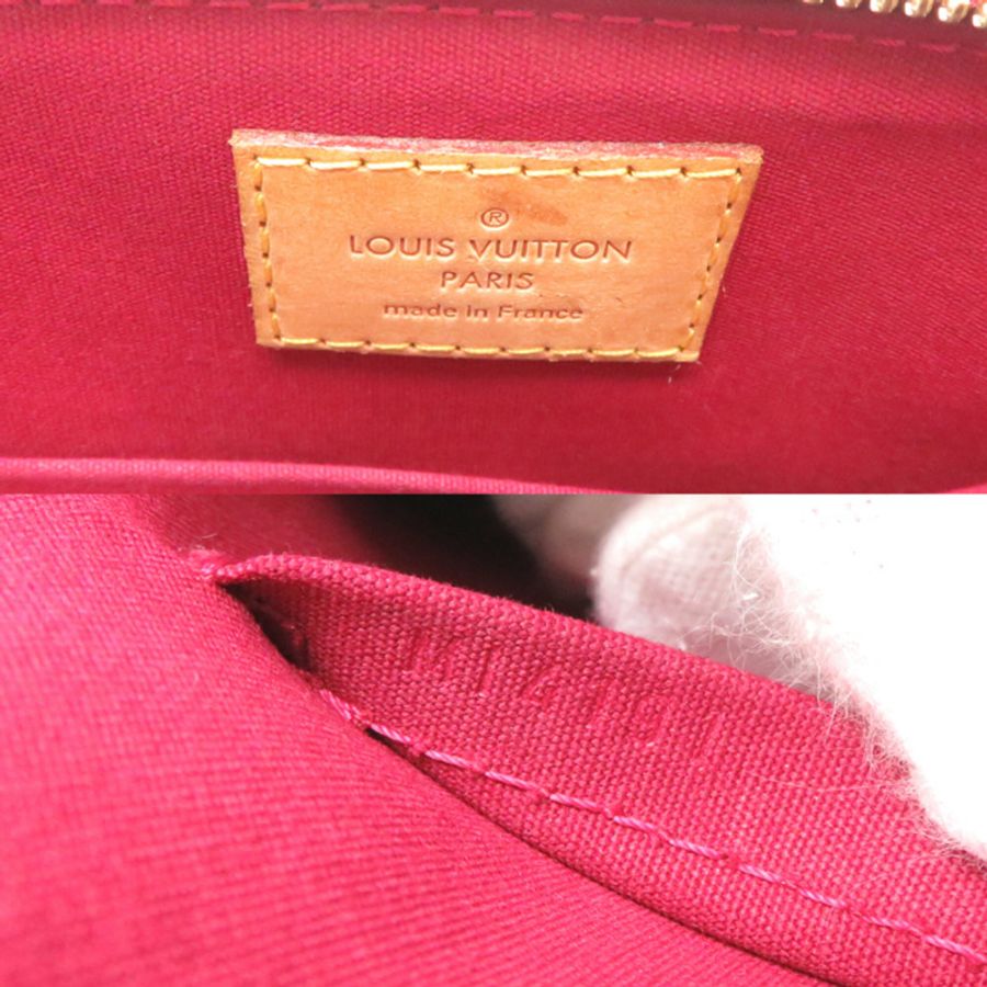 Louis Vuitton Alma BB 女士手袋 M91953 (已停產) Vernis Pomme d'Amour Ryures-6