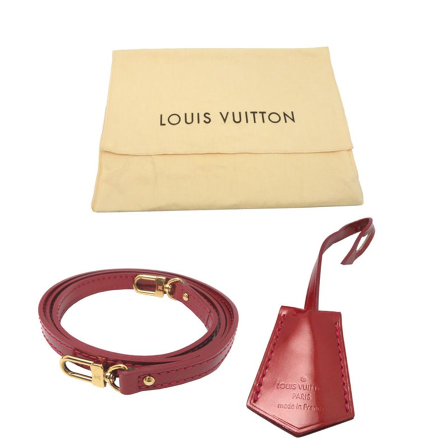 Louis Vuitton Alma BB 女士手袋 M91953 (已停產) Vernis Pomme d'Amour Ryures-8