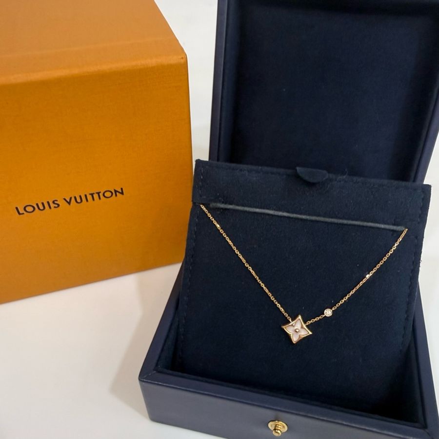 Lv color Blossom BBStar珍珠粉母貝項鍊-7