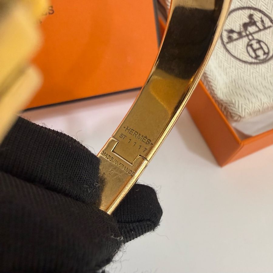 Hermes 白金鍅瑯ClicH手環PM-5